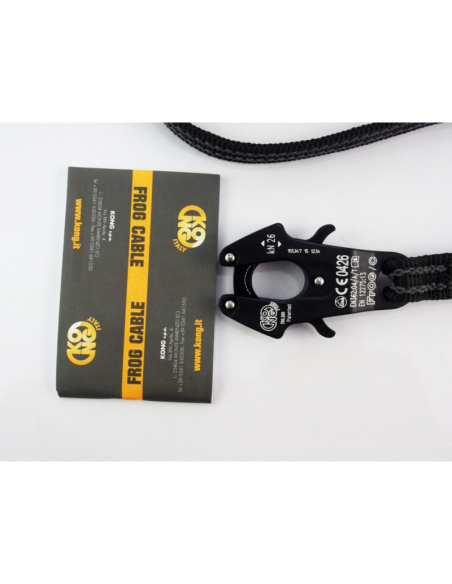 Hundeleinen Gummierte Leine Kong Frog 200 cm