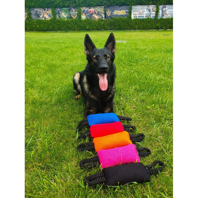 Dingo Gear Beißwurst Hundespielzeug mit zwei...