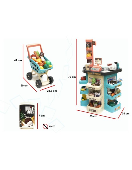 Kinder Kaufmanns Kauf Spiel Laden Super Markt