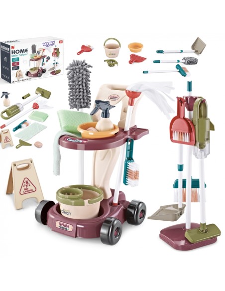 XXL Reinigungsset 3in1 Trolley 26 el.