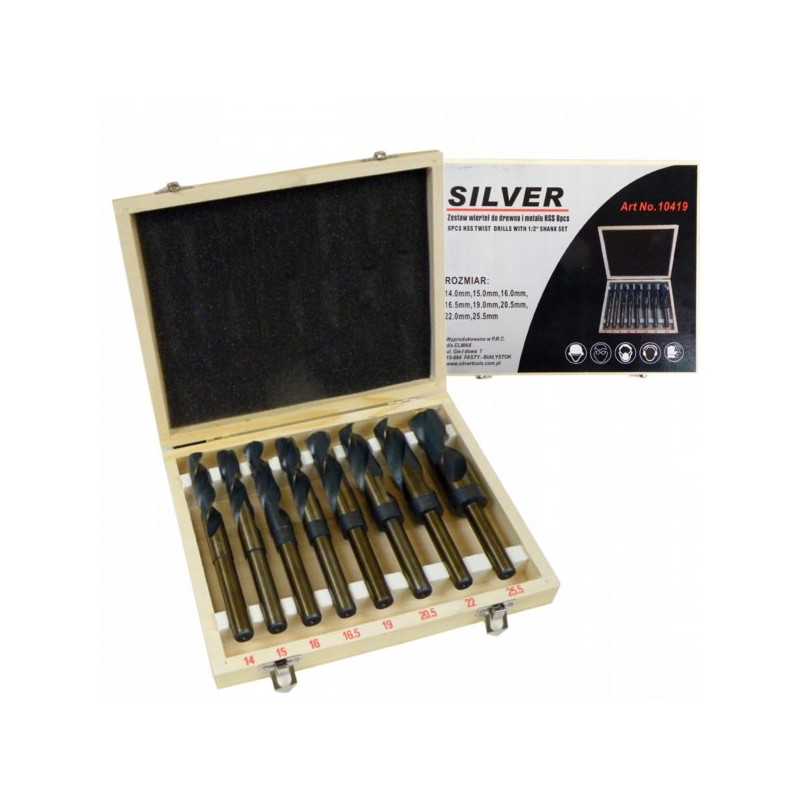 Spiralbohrer HSS Satz Metall Bohrer Set...