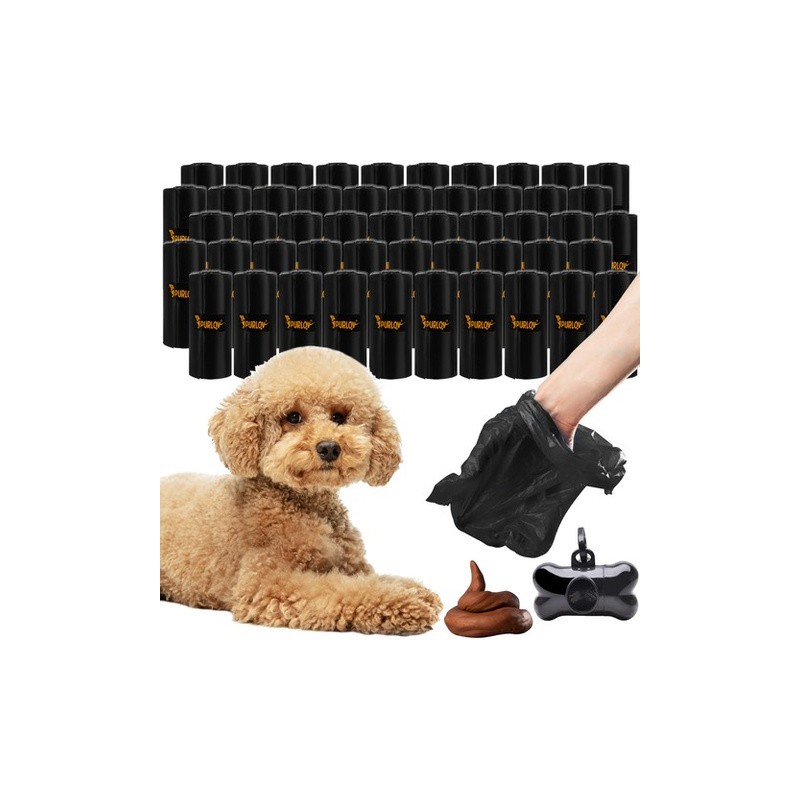 Hundekotbeutel Set 1000 Stück plus Etui