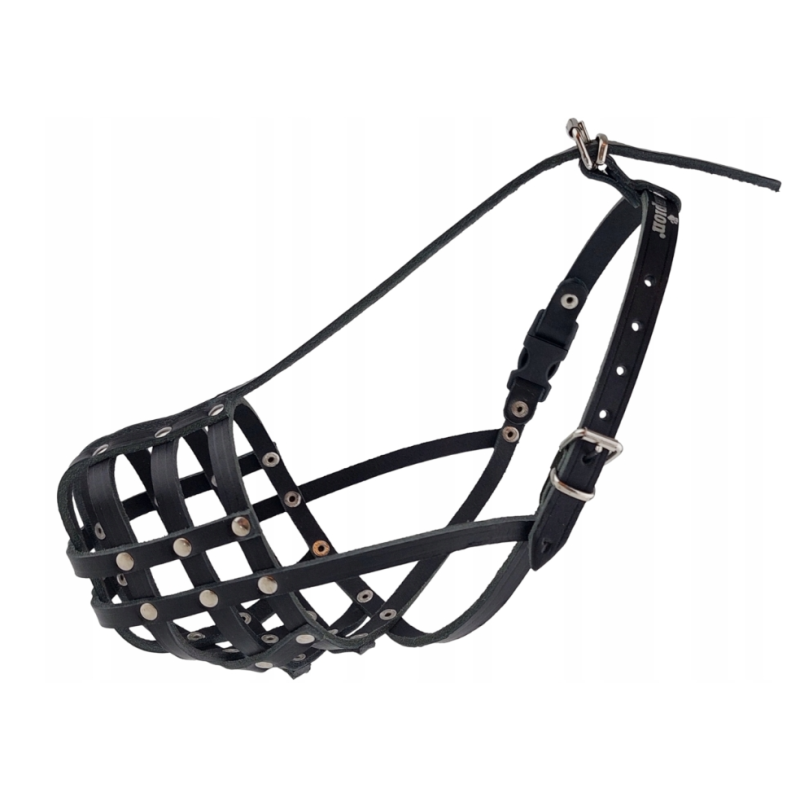 Champion Ledermaulkorb Pudel / Poodle Husky