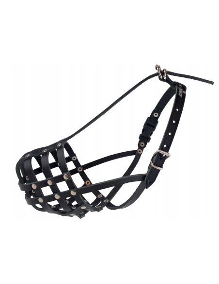 Champion Ledermaulkorb Pudel / Poodle Husky