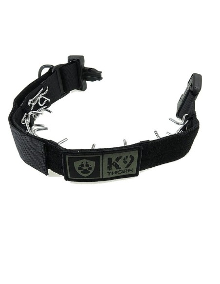 Halsband schwarz mit ITW Nexus-Schnalle.