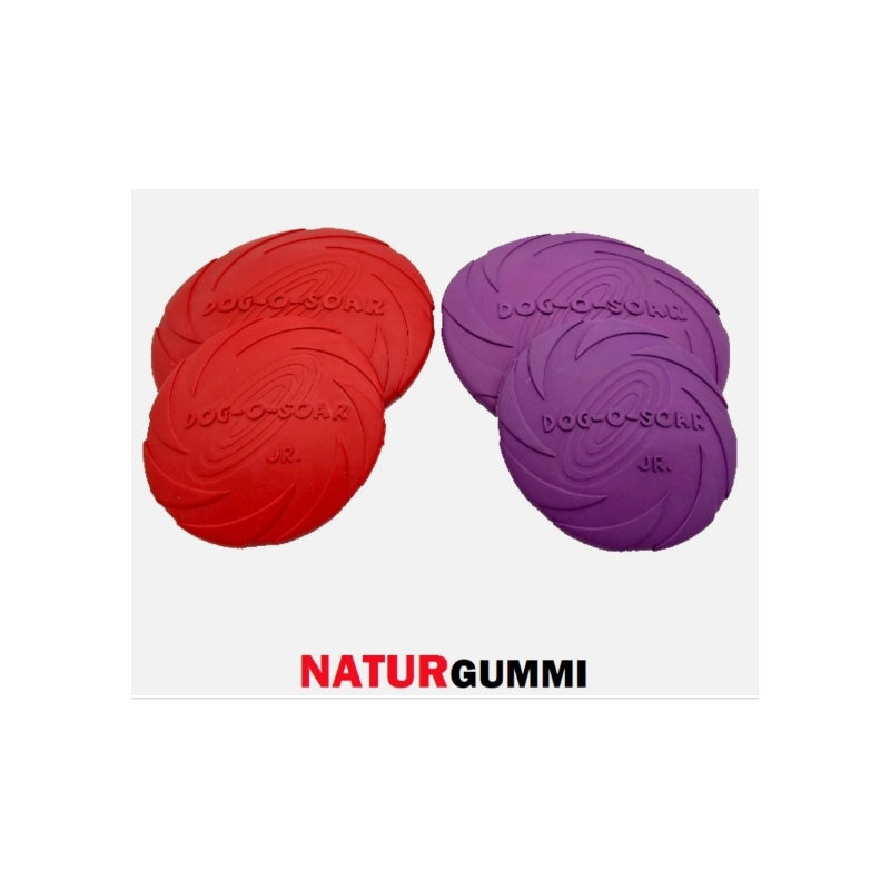 Frisbee Naturgummi Wurfscheibe Hundefrisbee Schwimmend...