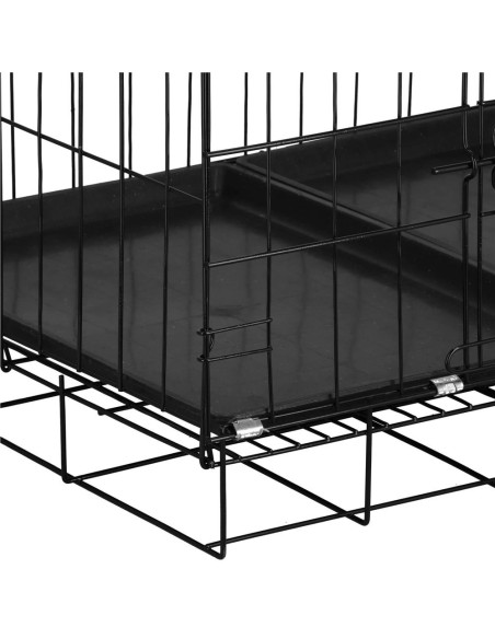 Hundekäfig Metall Transportkäfig Auto Transportbox faltbar Drahtkäfig