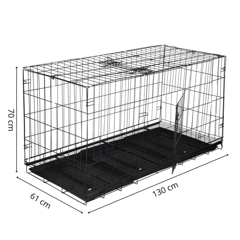 Hundekäfig Metall Transportkäfig Auto...
