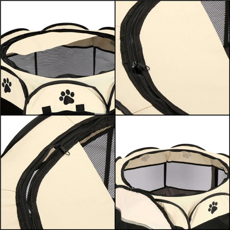 Welpenauslauf faltbar Welpenzaun Hunde...