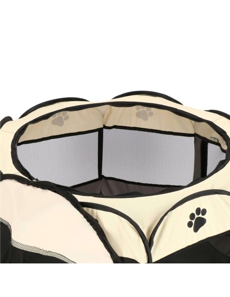 Welpenauslauf faltbar Welpenzaun Hunde Freilaufgehege Welpenlaufstall