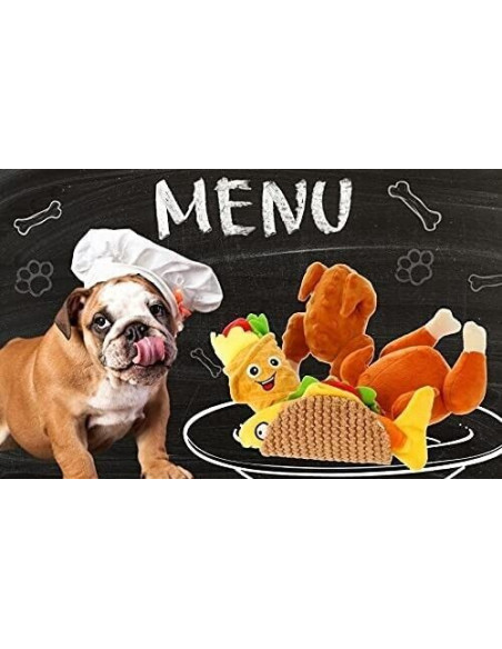 Hundespielzeug Plüsch Hähnchen