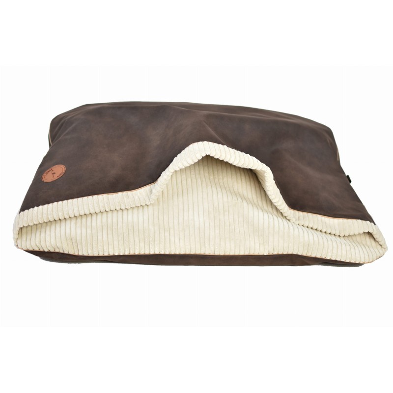 Hundebett mit Kapuze waschbar Hundehöhle...