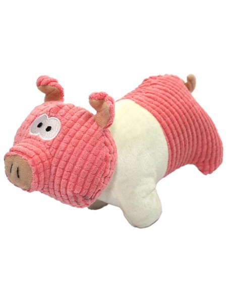 Plüschtier für Hunde, 22 cm, Schweinchen