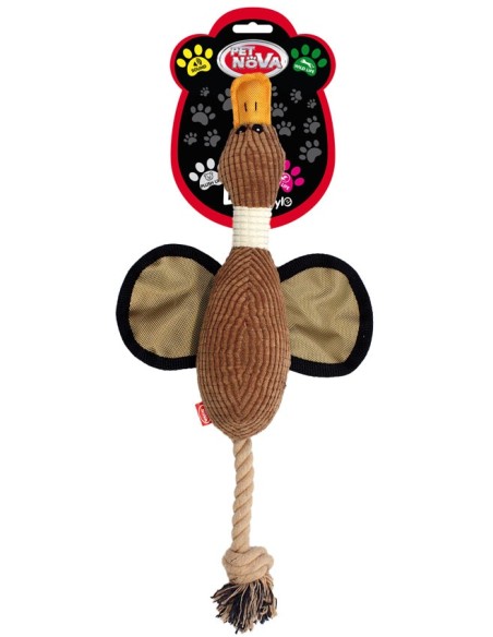 Hundespielzeug „Wildente“ – Quietschendes Plüschspielzeug, 45 cm