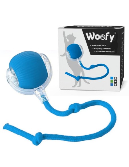 Interaktiver Ball für Hund & Katze USB LED selbstrollend Intelligenzspielzeug