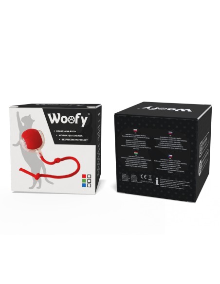 Interaktiver Ball für Hund & Katze USB LED selbstrollend Intelligenzspielzeug
