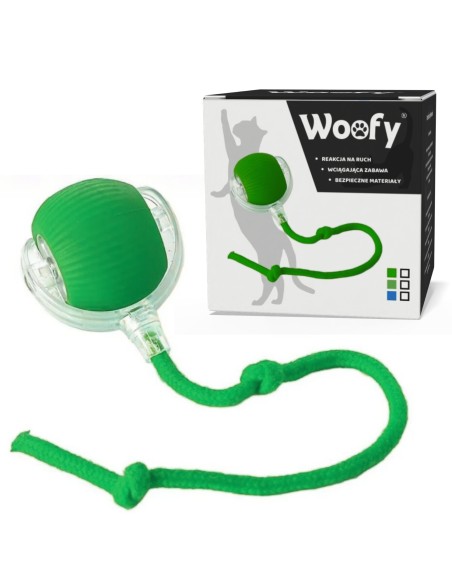 Interaktiver Ball für Hund & Katze USB LED selbstrollend Intelligenzspielzeug