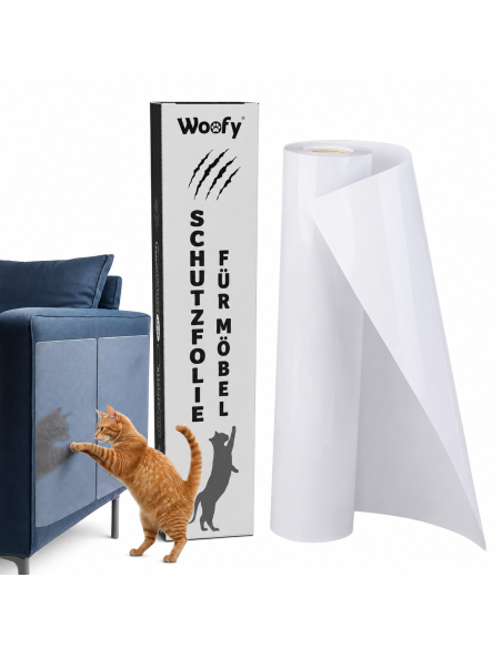 Kratzschutzfolie für Möbel – selbstklebend & transparent 300 × 45 cm