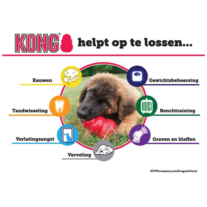 KONG® Classic Rot – Robustes Hundespielzeug aus...