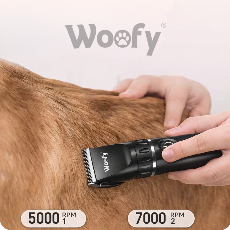 Leise Hundeschermaschine 18-in-1 mit Etui