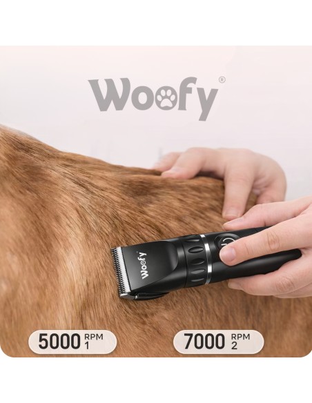 Leise Hundeschermaschine 18-in-1 mit Etui