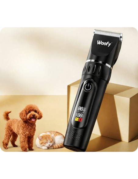 Leise Hundeschermaschine 18-in-1 mit Etui