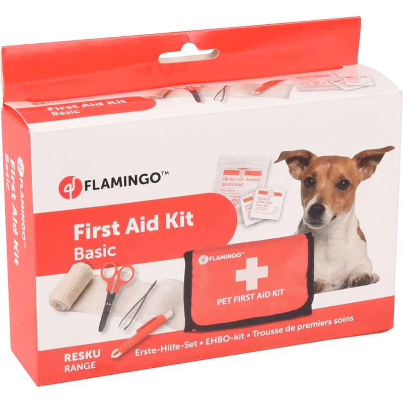 Flamingo Erste-Hilfe-Set Resku Basis für Hunde & Katzen Tier 2