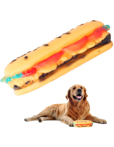 Hundespielzeug Hamburger