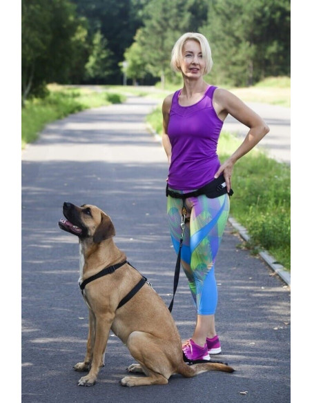 Canicross Komplett Lauf-Gürtel+Hundeleine