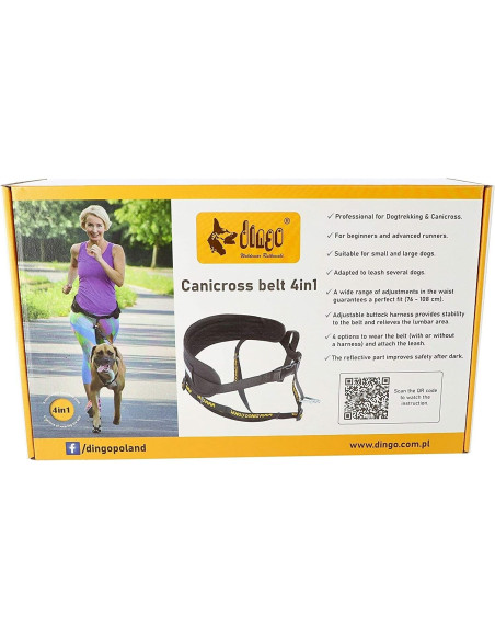Canicross Komplett Lauf-Gürtel+Hundeleine