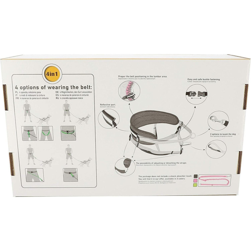 Canicross Komplett Lauf-Gürtel+Hundeleine