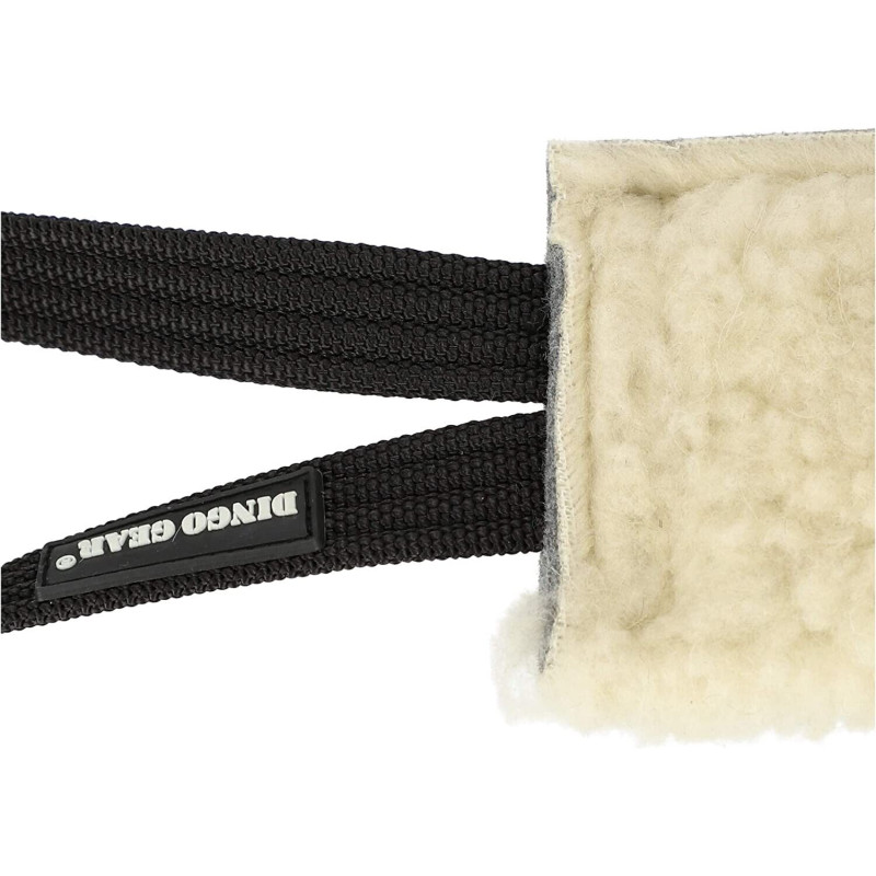 Beisswurst mit einem Griff Schafe Wolle Plush