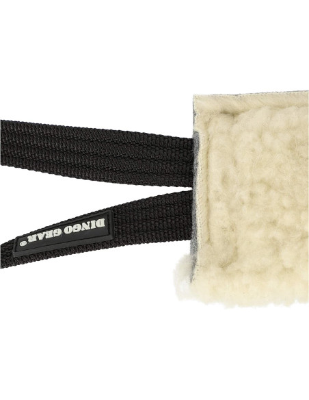 Beisswurst mit einem Griff Schafe Wolle Plush