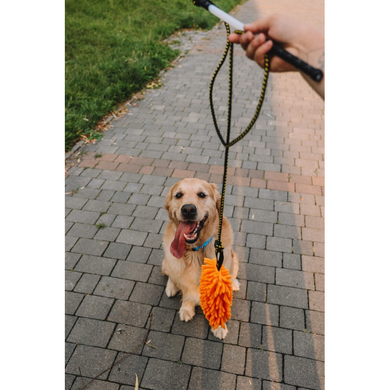 Dingo Angelrute Spielzeug mit Schnur Mop Orange + Schaff... 2