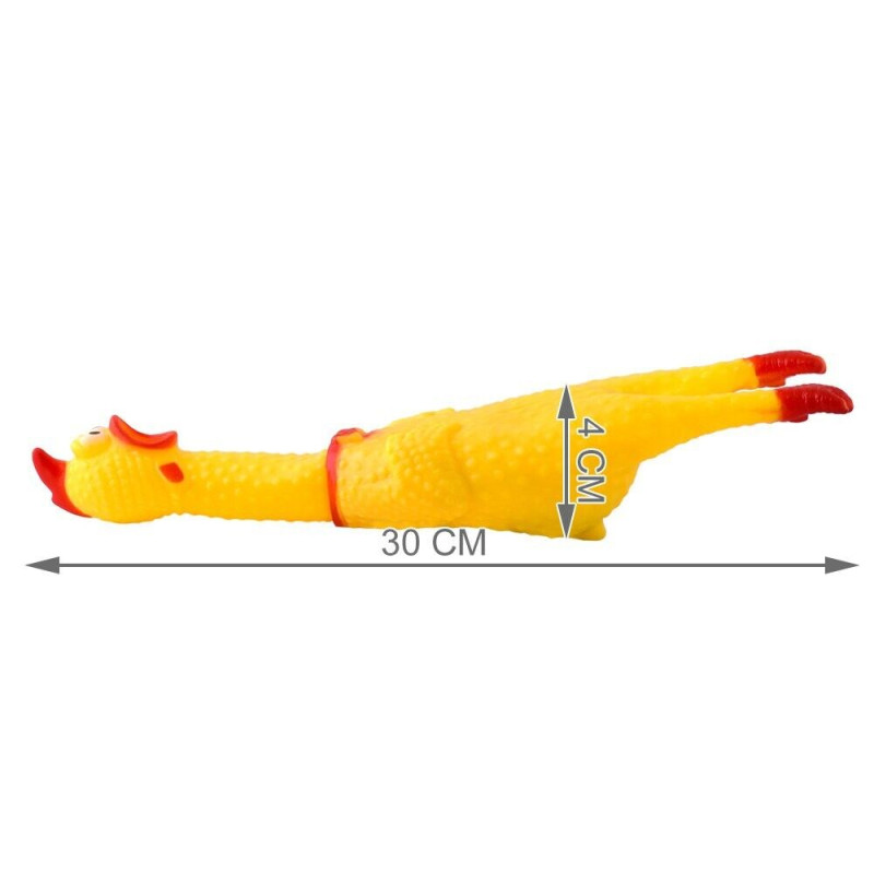 Hundespielzeug quietscher Huhn