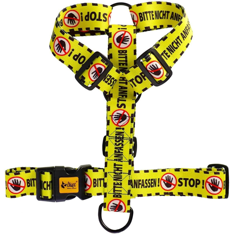 Hundegeschirre Guard Gelb Bitte Nicht Anfassen 2