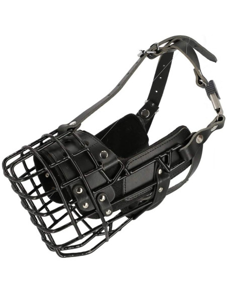 Dingo Gummierte Metallmaulkorbe K9 für Rottweiler