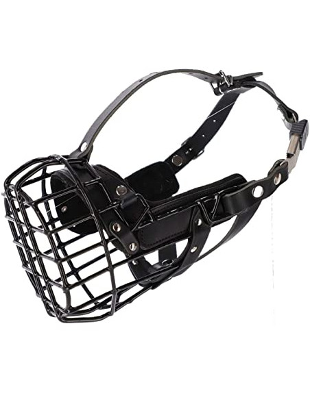 Dingo Gear Gummierte metallmaulkorbe K9 für Malinois Hündin