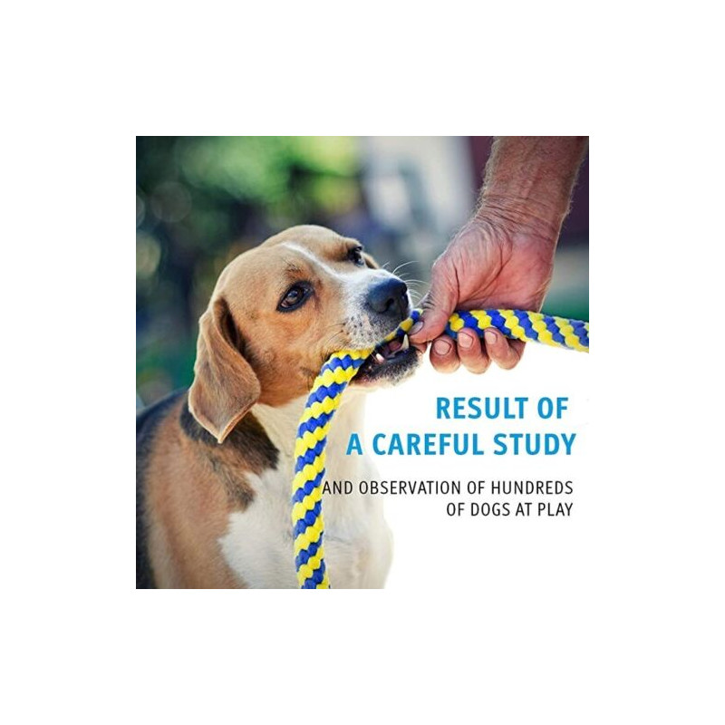 Hund Schlepper Fleece geflochten mit Schwänzen...