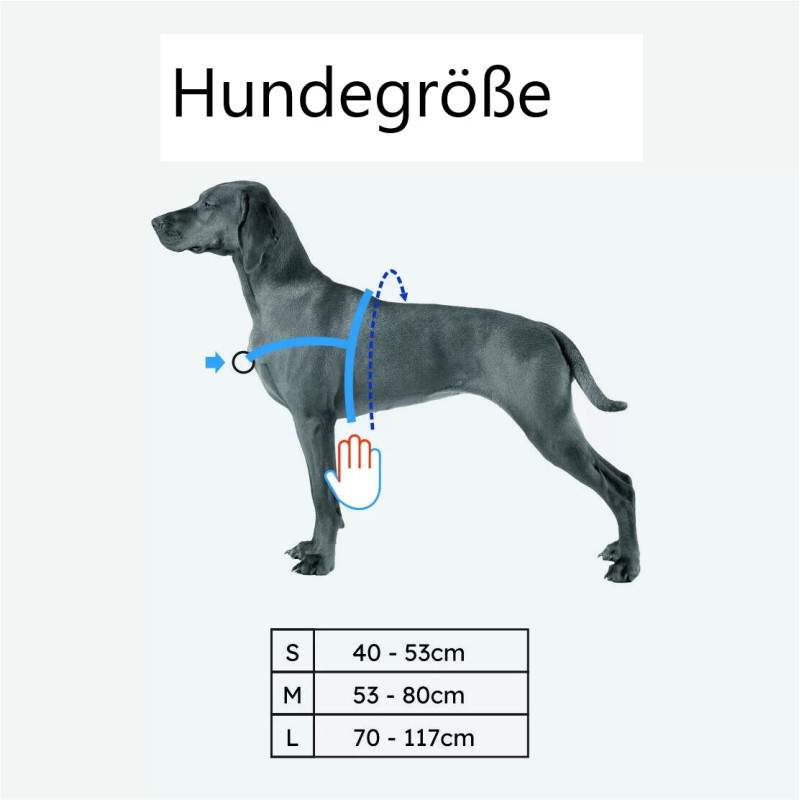 Hundegeschirr Anti-Zug 2