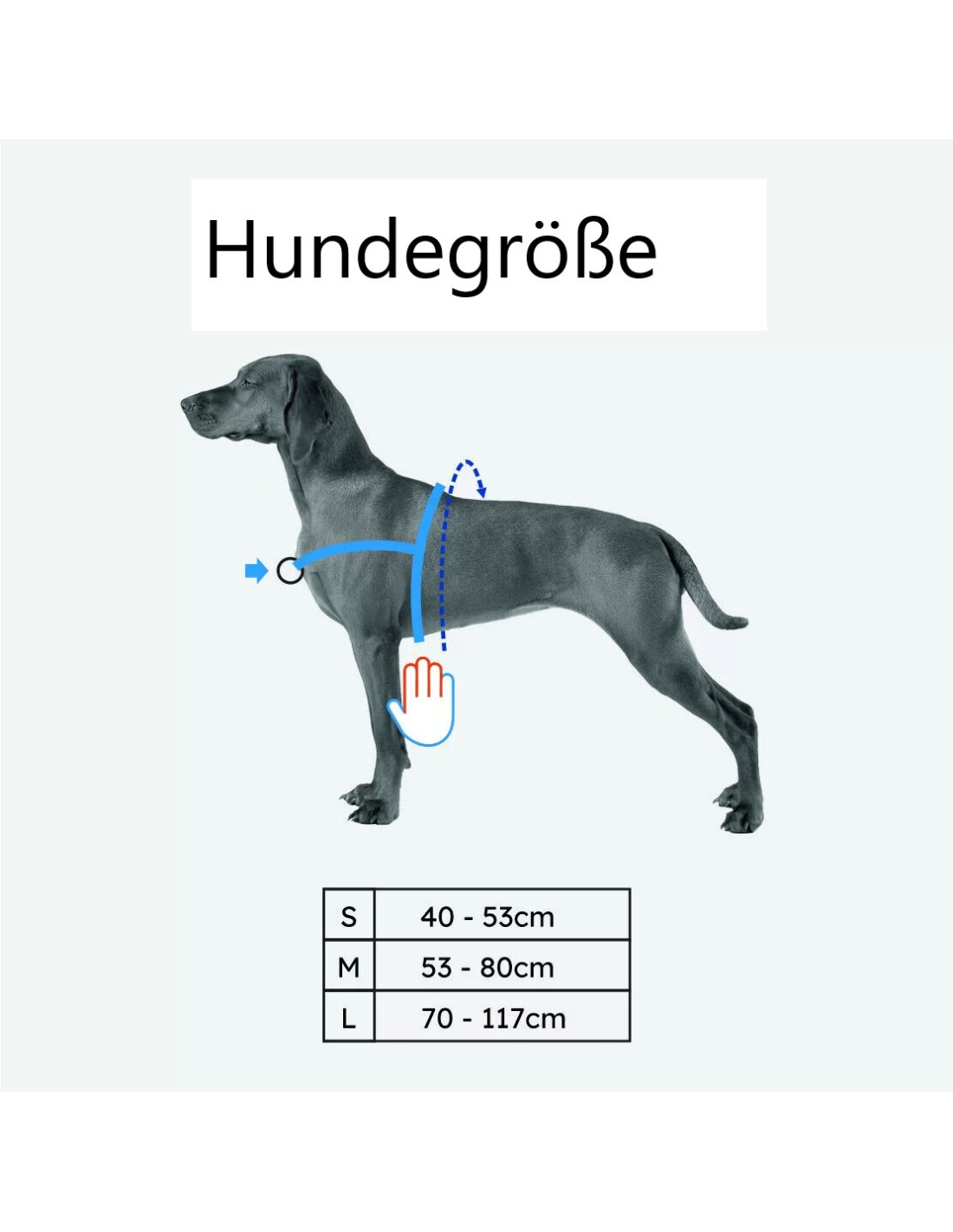 Hundegeschirr Anti Zug