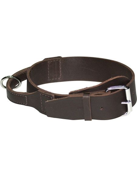 Halsband aus Weichem Leder mit Griff