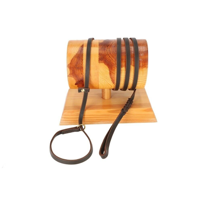 Führleine aus weichem Leder