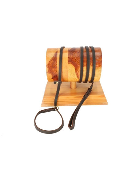 Führleine aus weichem Leder