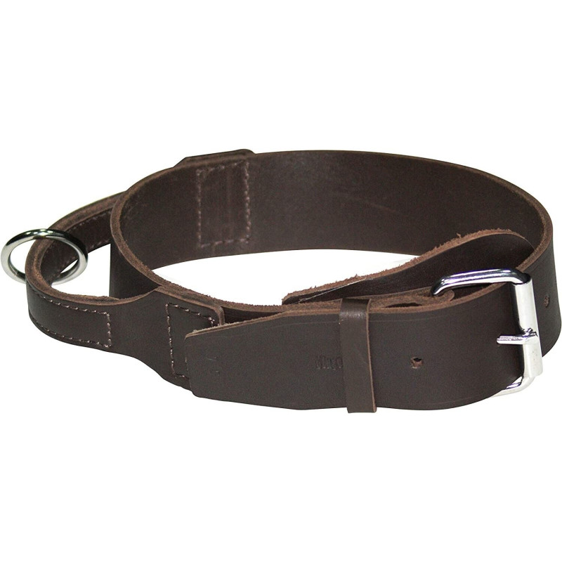 Halsband aus Weichem Leder mit Griff