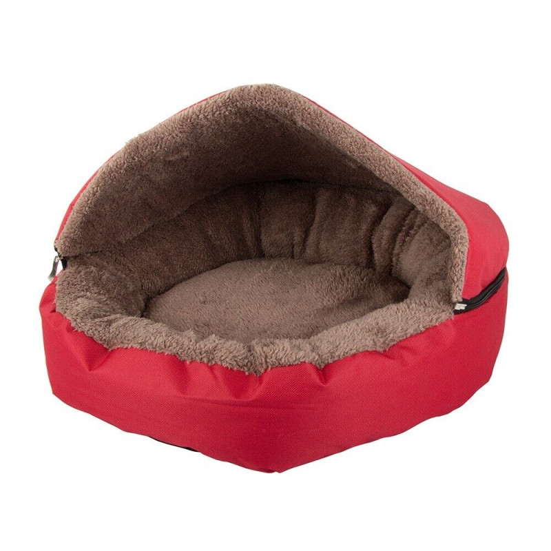 Hundehütte Katzenbett weiches Zwingerzelt Hundebett 54 cm