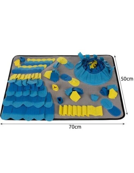 Schnüffelteppich Hunde Schnüffelmatte für Riechen