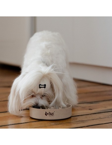 Hundenapf Futternapf für Katzen und Hunde aus Bambus