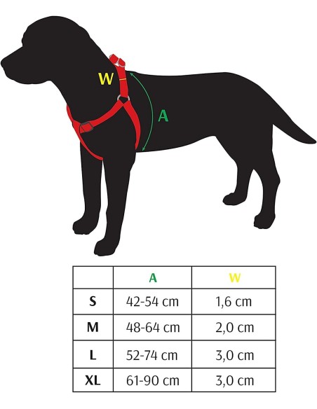 Hundegeschirr 'fred' Walk-in/Step-in aus Baumwollband