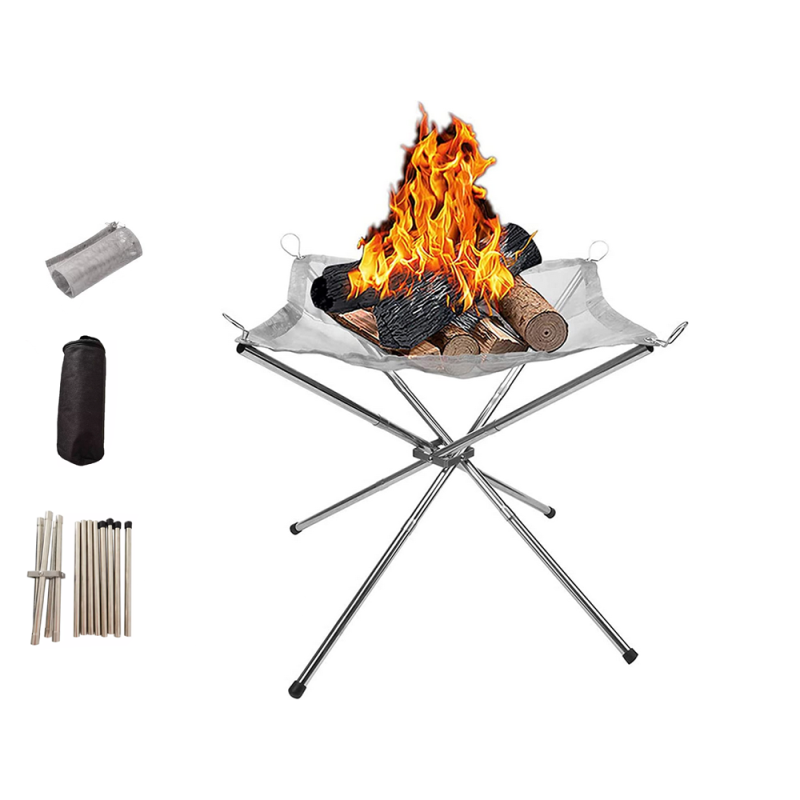 Camping-Feuerstelle Lagerfeuer Ständer